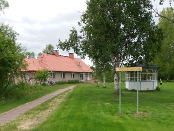 Vanha pappila Sodankylän vanha pappila kesällä